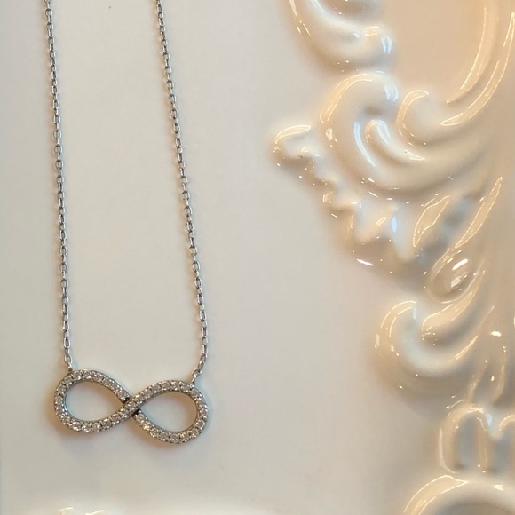 Jewelry - Infinity Pendant Necklace. 925